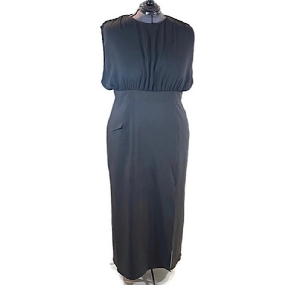 NWOT ASOS DESIGN Curve Black Dress - Picture 2 of 13